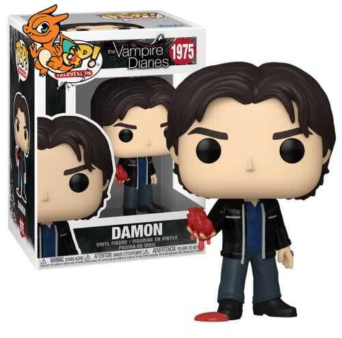 VAMPIRE DIARIES - POP TV N° 1975 - Damon Salvatore avec Chase