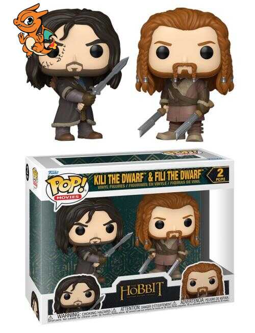 THE HOBBIT - POP Movies - 2 Pack Kili & Fili