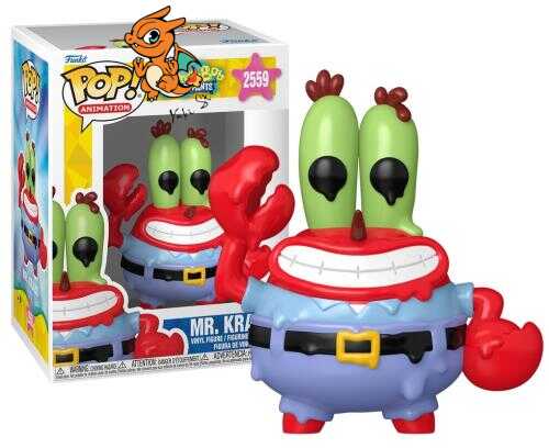 BOB L'EPONGE - POP Animation N° 2559 - Mr. Krabs (Fondant)