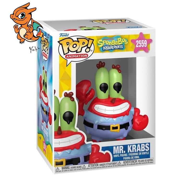 BOB L'EPONGE - POP Animation N° 2559 - Mr. Krabs (Fondant) – Image 2