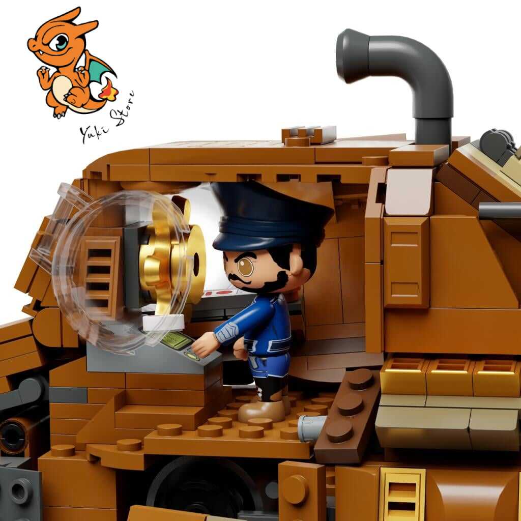 PANTASY - Le Nautilus Steampunk - Bloc de Construction 2552 pcs – Image 4