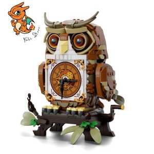 PANTASY - Horloge hibou - Bloc de Construction 897 pcs