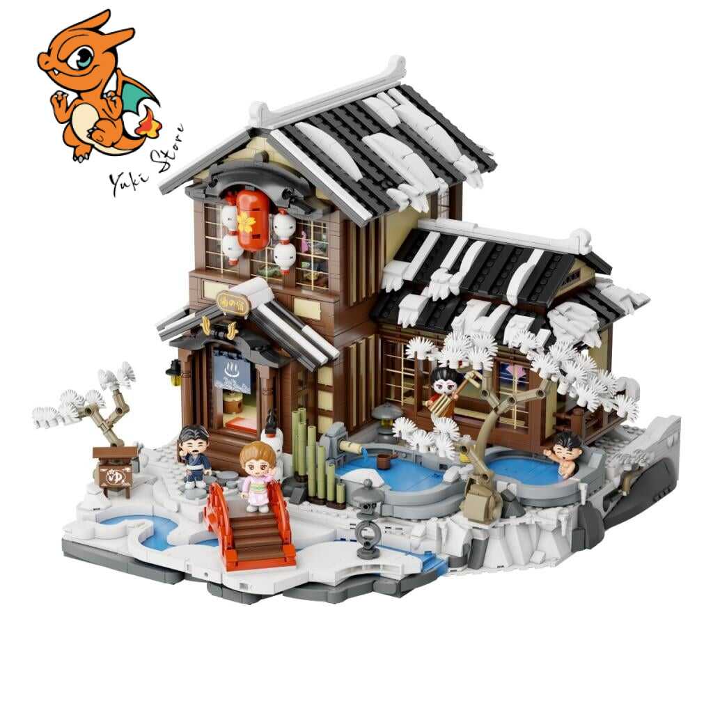 PANTASY - Onsen Japonais - Bloc de Construction 2847 pcs – Image 3