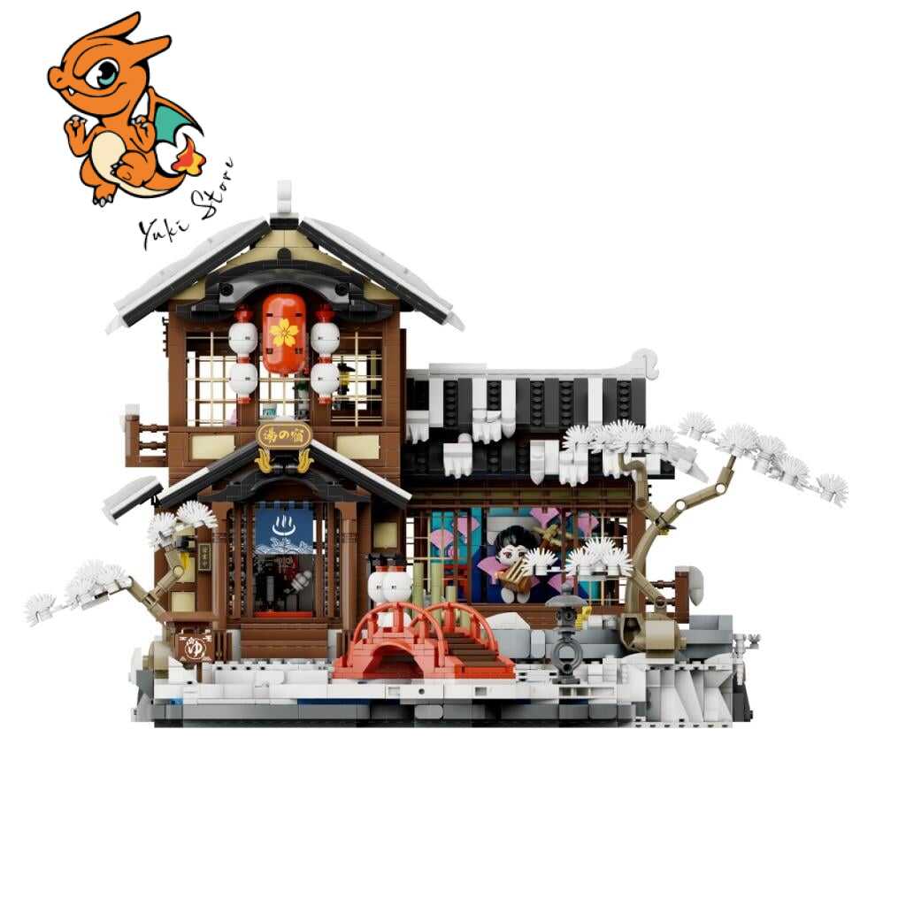 PANTASY - Onsen Japonais - Bloc de Construction 2847 pcs – Image 4