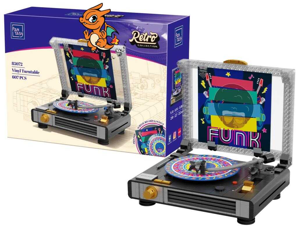 PANTASY - Platine vinyle - Bloc de Construction 607 pcs – Image 2