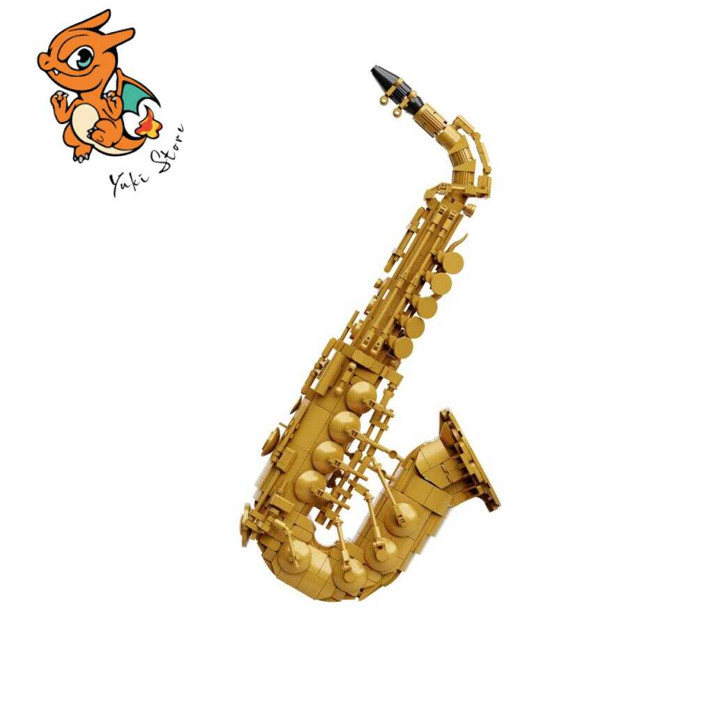 PANTASY - Saxophone - Bloc de Construction 978 pcs – Image 4