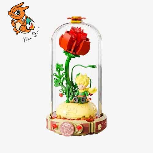 LE PETIT PRINCE - La seule Rose - Bloc de Construction