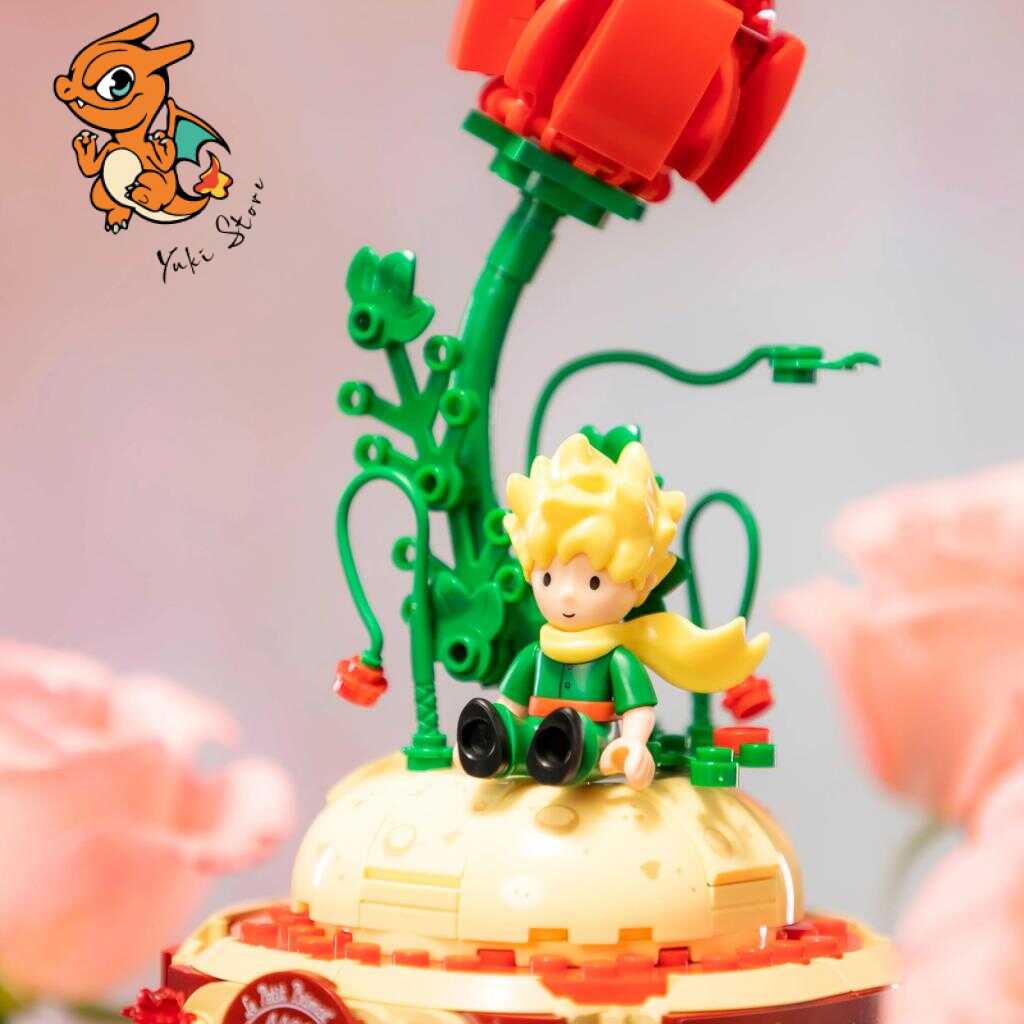 LE PETIT PRINCE - La seule Rose - Bloc de Construction – Image 4
