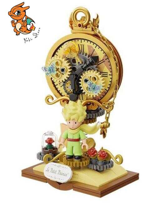 LE PETIT PRINCE - Balade étoilée-montre de poche -Bloc de Construction