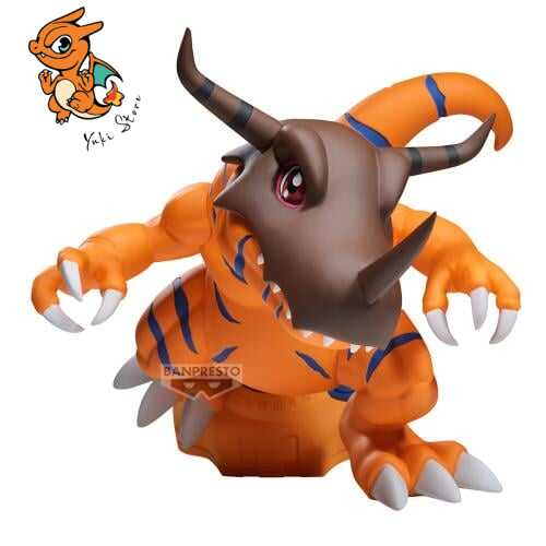 DIGIMON ADVENTURE - Greymon - Figurine Digivice 13cm