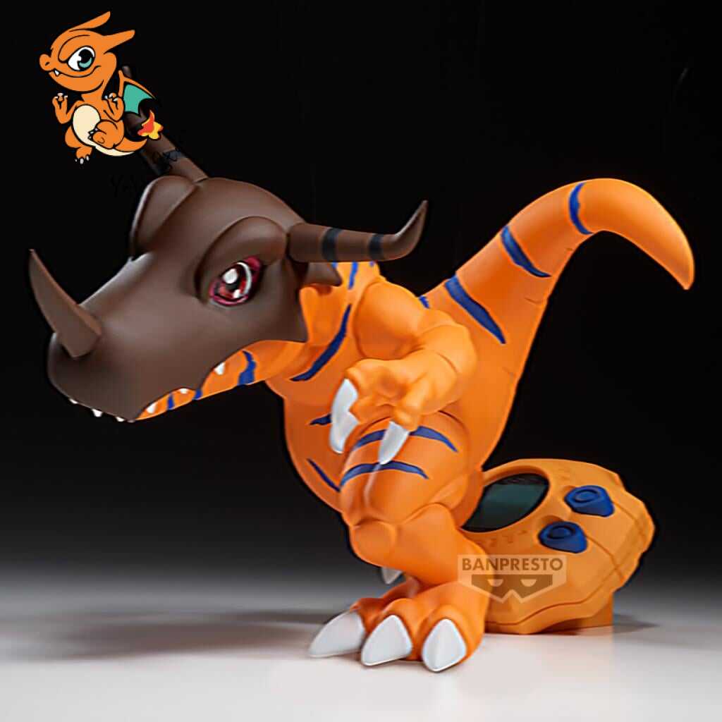 DIGIMON ADVENTURE - Greymon - Figurine Digivice 13cm – Image 4