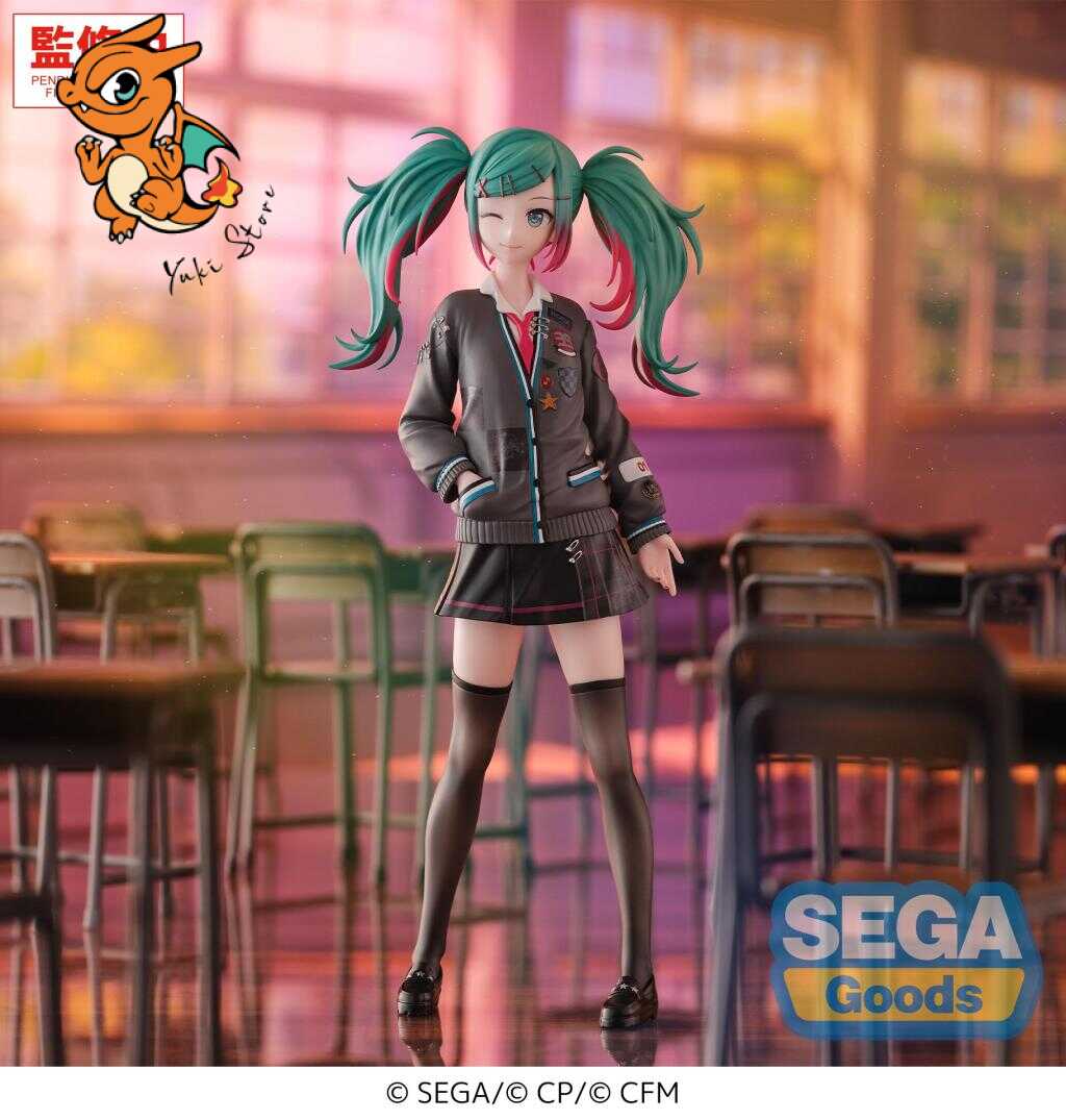 HATSUNE MIKU - School Sekai "Brand New World" - Figurine XStellar 19cm – Image 2