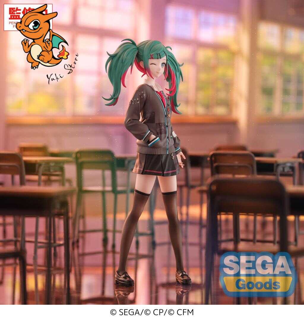 HATSUNE MIKU - School Sekai "Brand New World" - Figurine XStellar 19cm – Image 3
