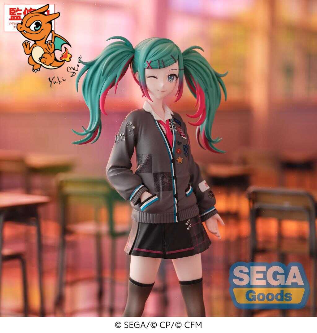 HATSUNE MIKU - School Sekai "Brand New World" - Figurine XStellar 19cm – Image 4