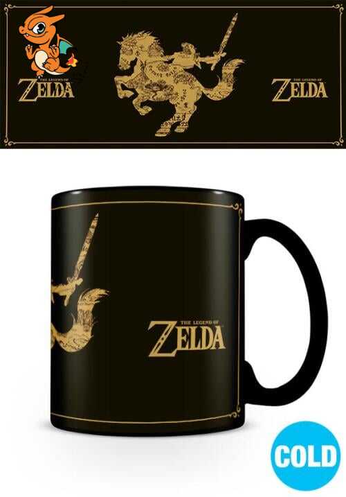 THE LEGEND OF ZELDA - Map Silhouette - Mug thermoréactif