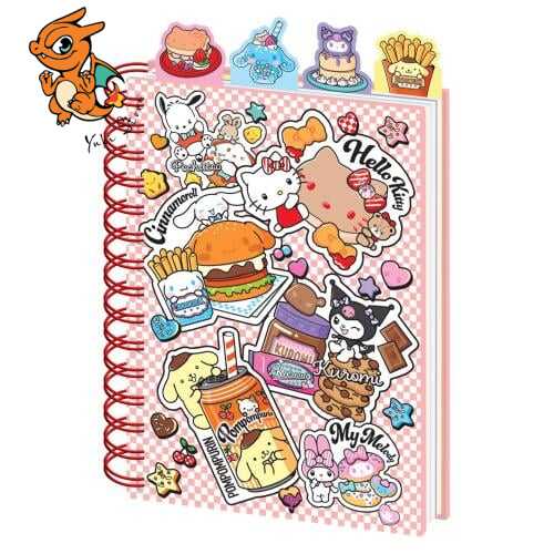 HELLO KITTY - Diner - Carnet de projet A5