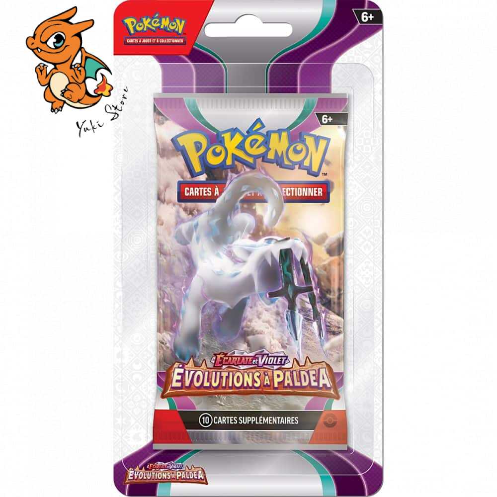POKEMON - Booster Blister - Évolutions à Paldea (illustration aléatoire) - FR – Image 3