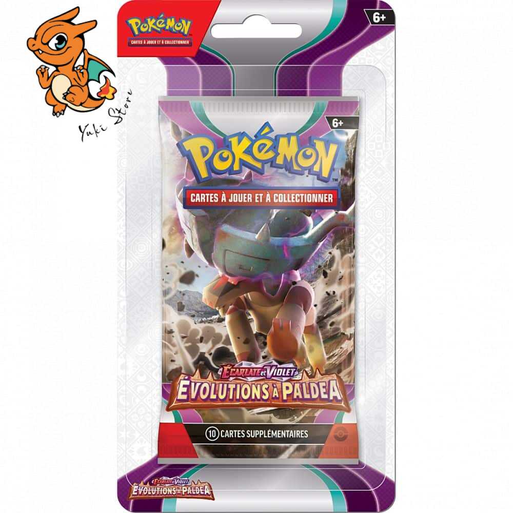 POKEMON - Booster Blister - Évolutions à Paldea (illustration aléatoire) - FR – Image 4