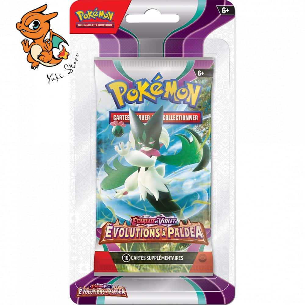 POKEMON - Booster Blister - Évolutions à Paldea (illustration aléatoire) - FR – Image 5