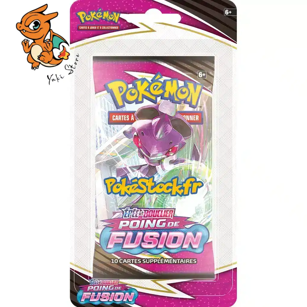 POKEMON - Booster Blister - Poing de Fusion (illustration aléatoire) - FR – Image 5
