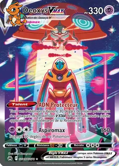 Deoxys VMAX - Zénith Suprême - GG45/159