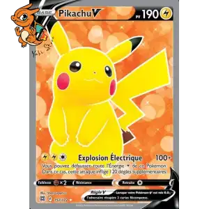 Pikachu V - Stars Étincelantes - 157/172