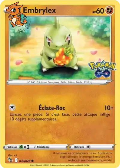 Embrylex - Pokémon GO - 037/071