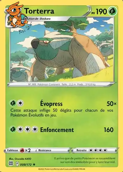 Torterra - Stars Étincelantes - 008/172