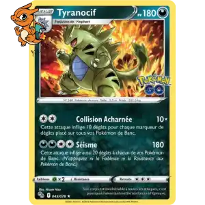 Tyranocif - Pokémon GO - 043/071