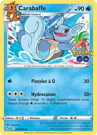 Carabaffe - Pokémon GO - 016/071