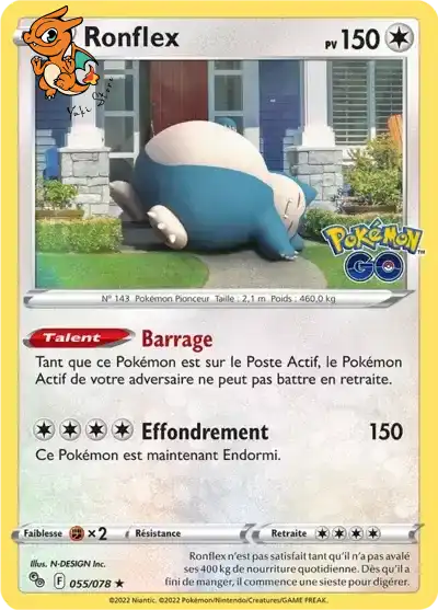 Ronflex - Pokémon GO - 055/071