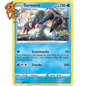 Sarmuraï - Pokémon GO - 026/071