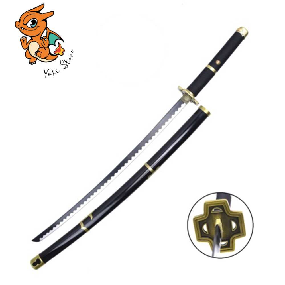 Katana de Roronoa Zoro - One Piece - Lame en Bambou
