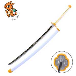 Katana de Zenitsu Agatsuma - Demon Slayer - Lame en Bambou