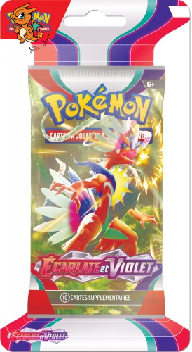 POKEMON - Booster Blister - Écarlate et Violet (illustration aléatoire) - FR