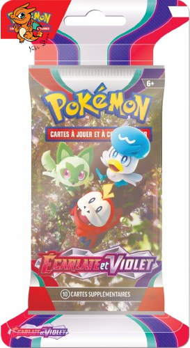 POKEMON - Booster Blister - Écarlate et Violet (illustration aléatoire) - FR – Image 3