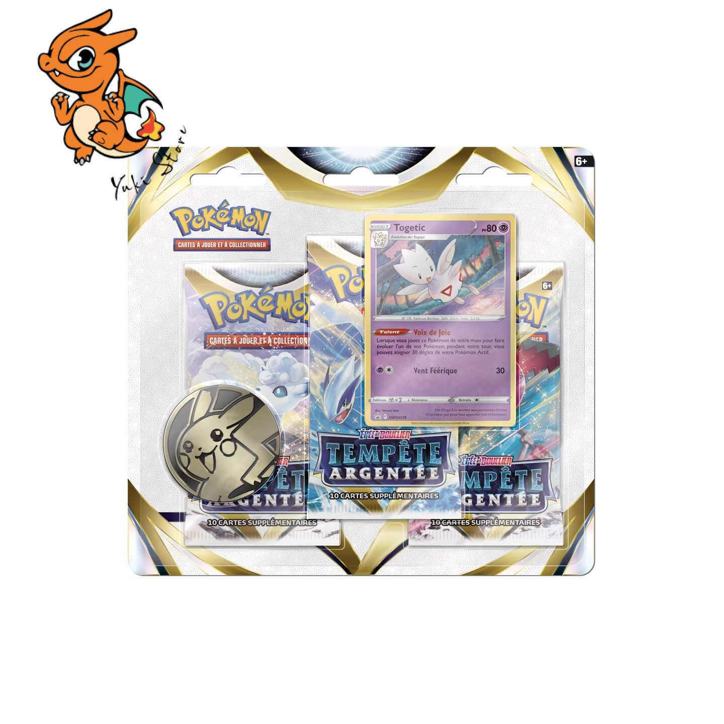POKEMON - Tripack - Tempête Argentée (aléatoire) - FR – Image 2