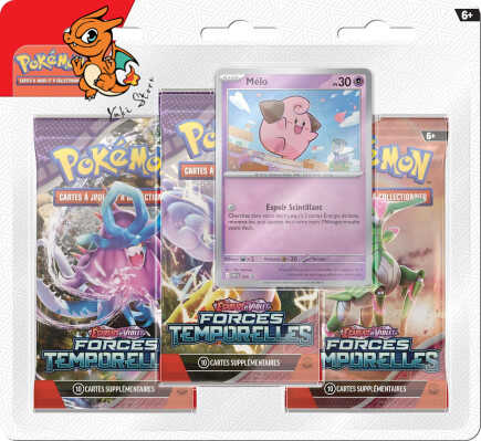 POKEMON - Tripack - Forces Temporelles (aléatoire) - FR
