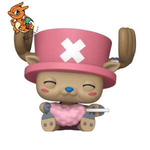 ONE PIECE - POP Animation n° 1946 - Chopper avec barbe à papa 9 Cm