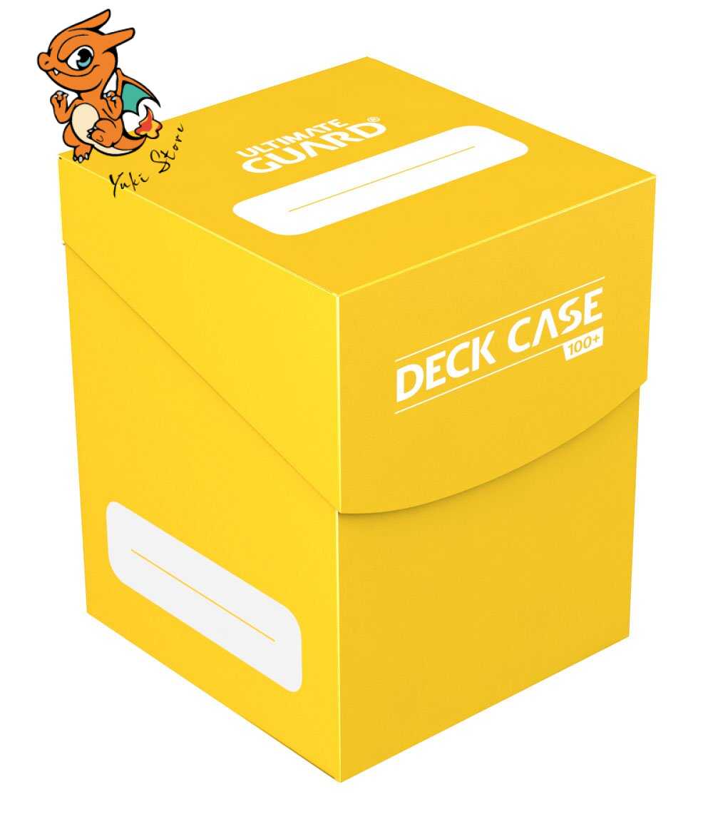 Ultimate Guard Boîte Pour Cartes Deck Case 100+ Taille Standard - Jaune