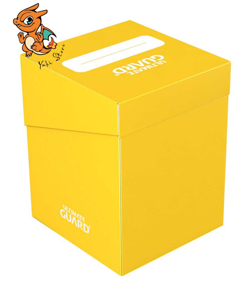 Ultimate Guard Boîte Pour Cartes Deck Case 100+ Taille Standard - Jaune – Image 4