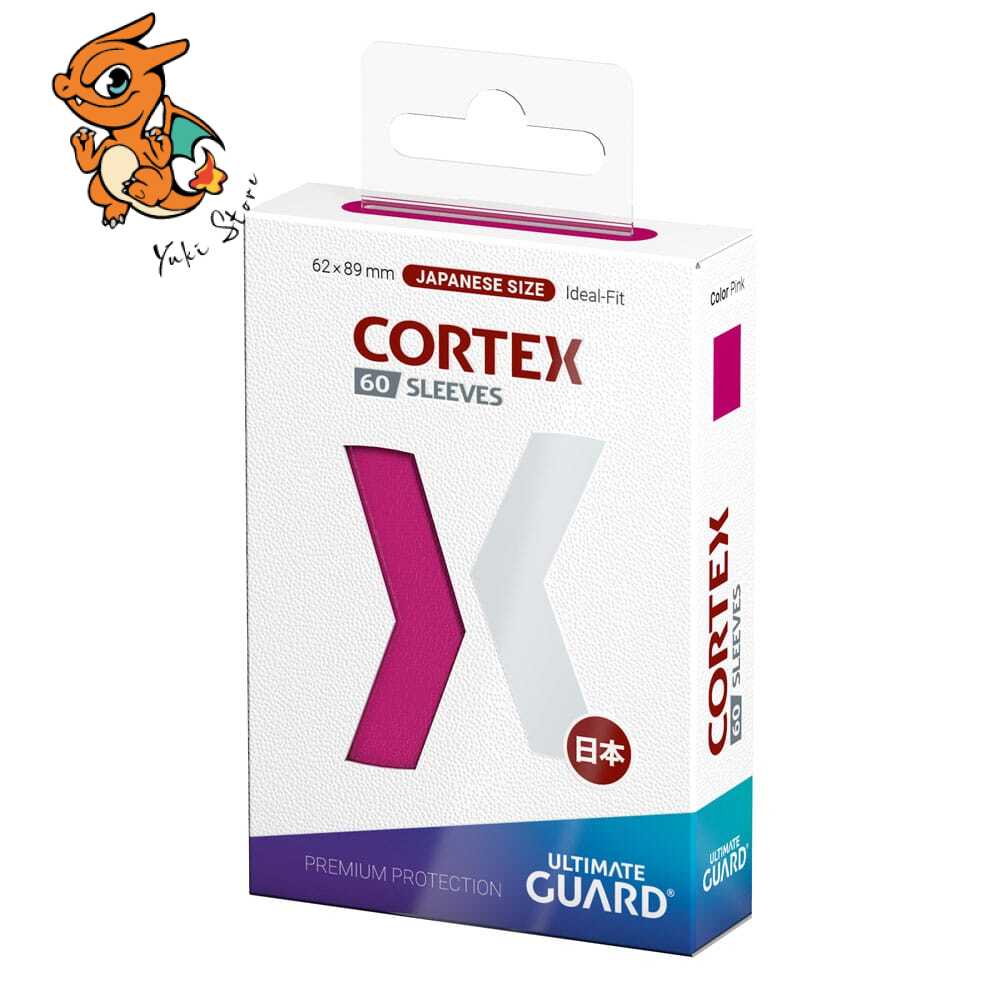 Ultimate Guard 60 Pochettes Cortex Sleeves Format Japonais - Rose – Image 3