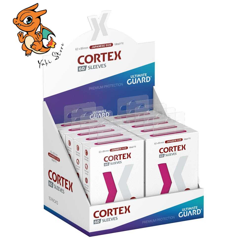 Ultimate Guard 60 Pochettes Cortex Sleeves Format Japonais - Rose – Image 5