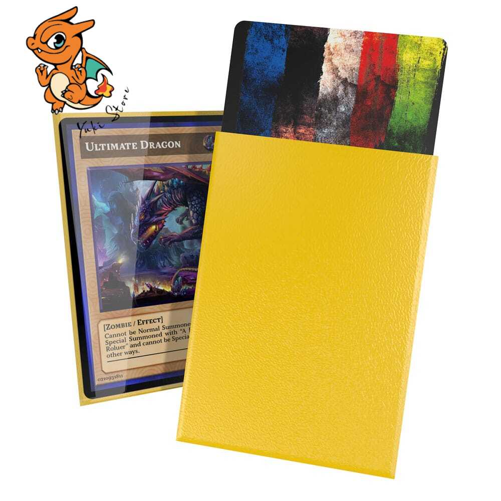Ultimate Guard 60 Pochettes Cortex Sleeves Format Japonais - Jaune – Image 2