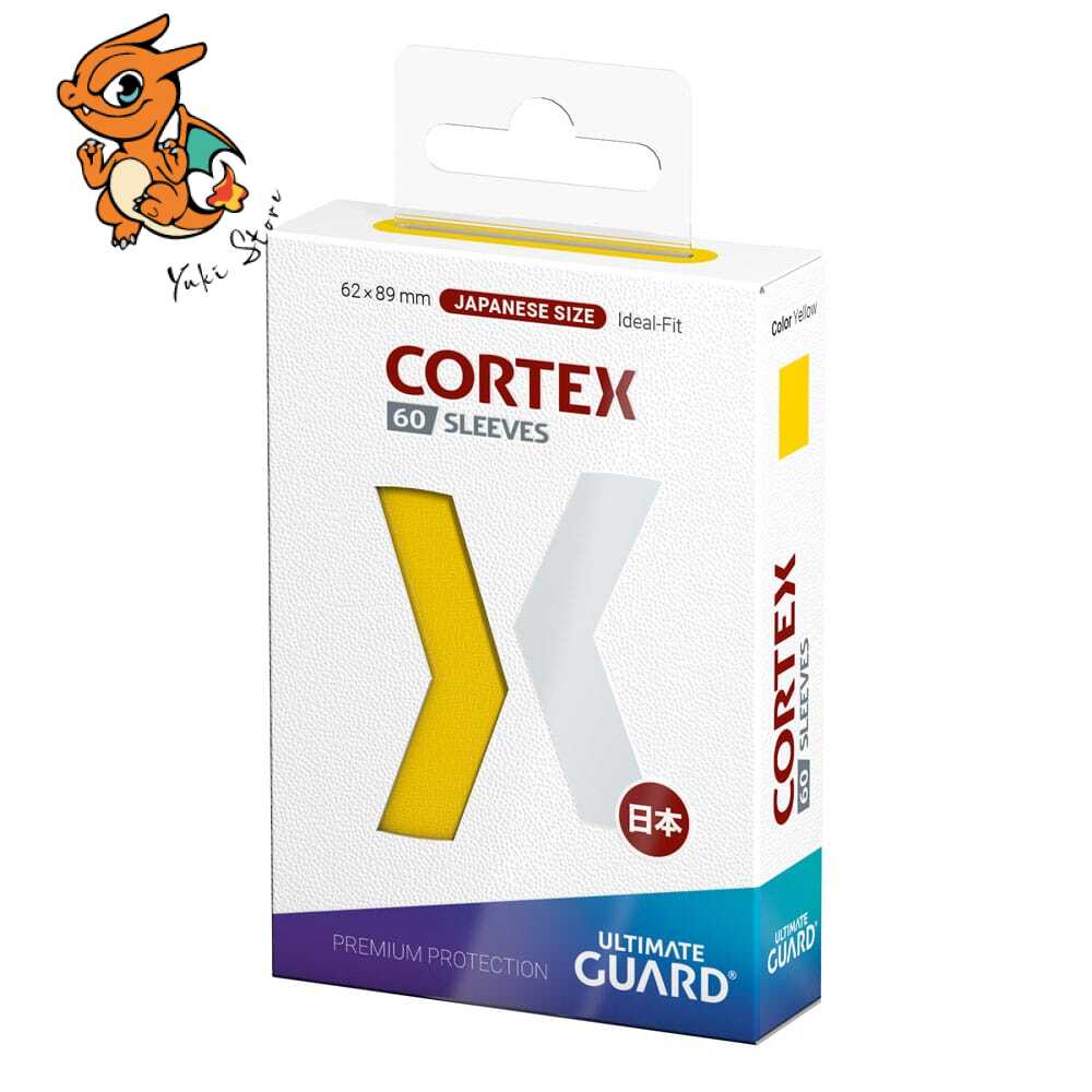 Ultimate Guard 60 Pochettes Cortex Sleeves Format Japonais - Jaune – Image 3