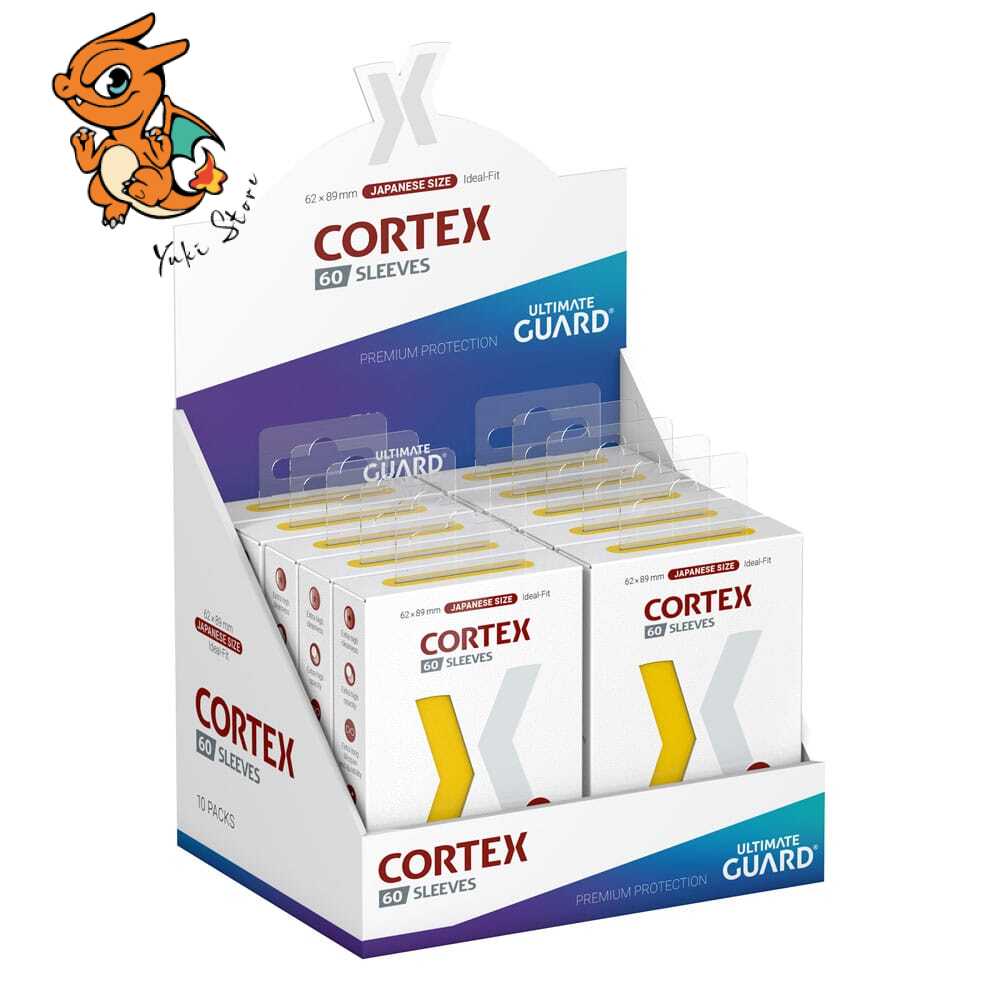 Ultimate Guard 60 Pochettes Cortex Sleeves Format Japonais - Jaune – Image 5