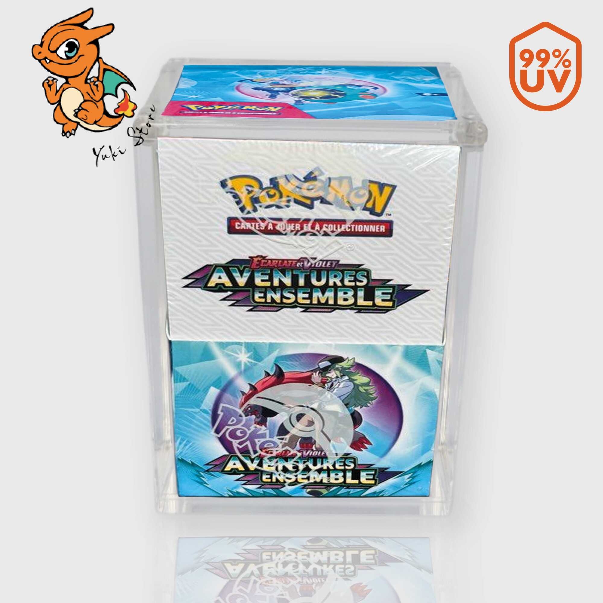 Phoenix Shield - Protection acrylique pour Booster Bundle Display Pokémon