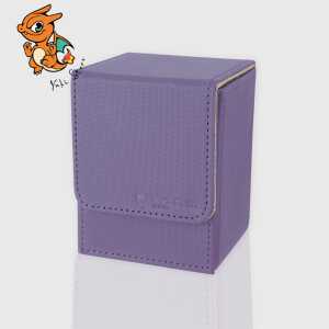 Phoenix Shield - Deck Box Magnétique Deluxe - Violet