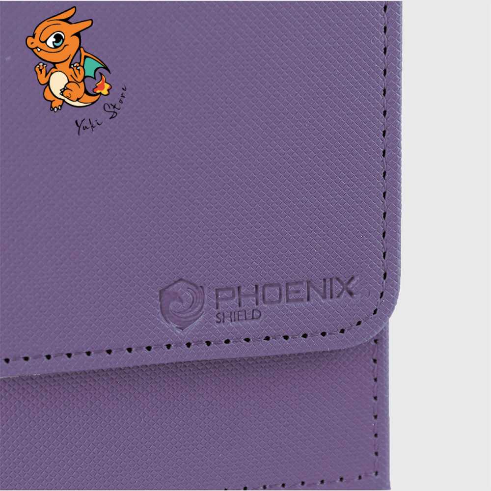 Phoenix Shield - Deck Box Magnétique Deluxe - Violet – Image 3
