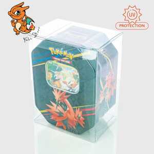 Phoenix Shield - Lot de 12 Crystal Box 99% UV pour Pokébox